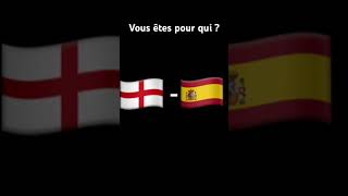 Angleterre ou Espagne #angleterre #Espagne#football#abonnetoi