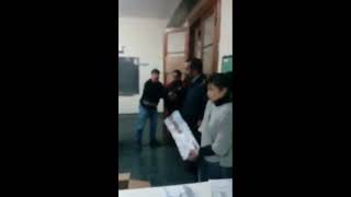 Policía quiso intervenir en el recuento de votos