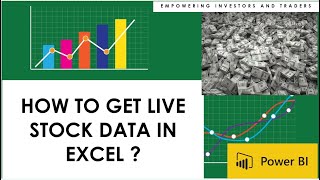 How to get Live Stock Data in Excel ?