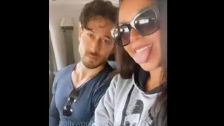 Tiger Shroff Making Fun With Her Sister Krishna Shroff