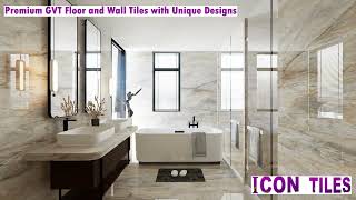 High Quality Bathroom Tiles For Floors and Walls - Best Bathroom Tiles at Low Price By ICON Tiles UK