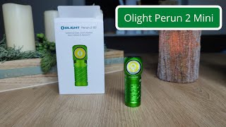 Olight Perun 2 Mini - Kann die geschrumpfte Variante überzeugen? Limettengrün und leistungsstark?