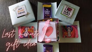 Last minute gift idea | DIY chocolate box for your loved ones