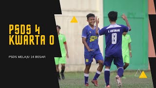 PSDS DELI SERDANG 4 - 0 KWARTA FC (HIGHLIGHT & WAWANCARA PEMAIN) PSDS GOES TO 16 BESAR