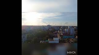 Barishal city view from Handi Karai, Barishal, Bangladesh🇧🇩