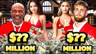 Mike Tyson vs Jake Paul: The War of the Millionaire Luxury Lifestyle