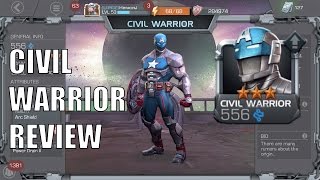 Marvel Contest of Champions | CIVIL WARRIOR REVIEW!