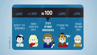 תחליט כמה מגיע לדודה החופרת בוואטסאפ #עזריאליגיפטקארד