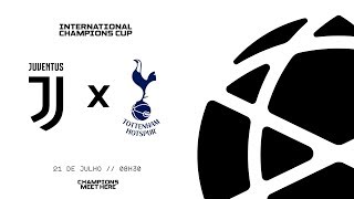 ICC 2019 - Juventus 2 x 3 Tottenham | Jogo em 1 Minuto