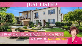 核桃市獨家房源 Just Listed |  1359 Acorn Place, Walnut, CA 91789