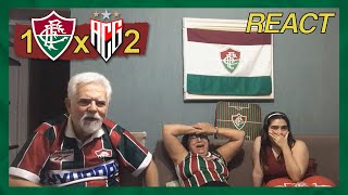 FAMÍLIA TRICOLOR REAGE A 1 FLUMINENSE X 2 ATLÉTICO GO - CAMPEONATO BRASILEIRO 2024