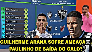 ATLÉTICO-MG NÃO VAI JOGAR LIBERTADORES EM 2025, SAÍDA DE PAULINHO?, ARANA SOFRE AMEAÇA