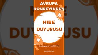 Avrupa Konseyi demokratik kültürü teşvik etmek için hibe desteğini açıkladı.