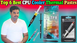 ✅ Top 6 Best Thermal Paste In India 2024 With Price |CPU Cooler Paste Review & Comparison