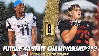 FUTURE 4A STATE CHAMPIONSHIP??? Grimsley vs Rolesville Game Recap