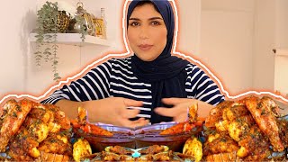 وصفة   لي دايرة ضجة 🧆🌶🦞🦐   seafood boil homard 🦞 🦀 🦐