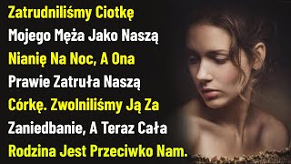 Zatrudniliśmy Ciotkę Mojego Męża Jako Naszą Nianię Na Noc, A Ona Prawie Zatruła Naszą Córkę....