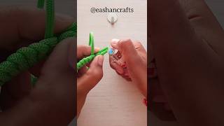 DIY Macrame Keychain Tutorial #shorts #youtubeshorts #shortvideo