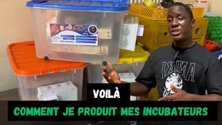 Couveuse semi-automatique 60 œufs avec un petit budget