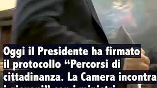 Il Presidente Fico e i "Percorsi di Cittadinanza"