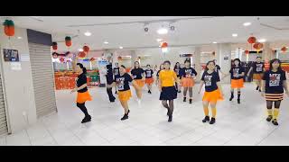 Mambo Balera Line Dance - Demo By D'Sisters & Friends LDG #linedance