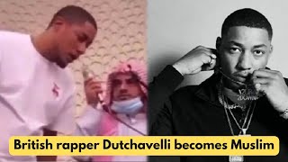 British rapper Dutchavelli becomes Muslim 🥰 Famous British rapper Dutchavelli saying the shahada