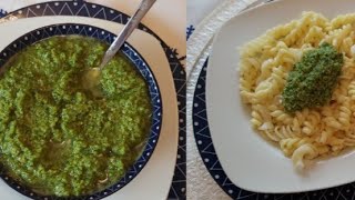 Pesto بغيتي الوصفة الأصلية ديال بيسطو دخلي تشوفي