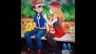 Ash X Serena edit - Ash X Serena love story 💕 - Ash X Serena 🥰 - #ashxserena#pokemonxy#viralshort