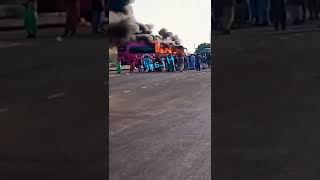 Jhaoo cross Bela | Goods transporting Coach caught fire | جھائو کراس بیلہ  | گڈز کوچ میں آگ لگ گئ