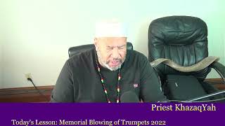 Shabbat Lesson: Memorial Blowing of Trumpets 2022