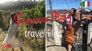 FLORENCE, ITALY TRAVEL VLOG!! | VLOG 121