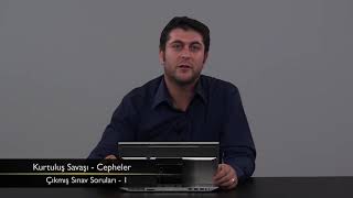 Tarih Kurtuluş Savaşı Kurtuluş Savaşı Cepheler 07 Kurtuluş Savaşı Cepheler Çıkmış Sınav Soruları 1