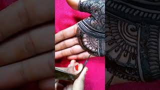 Simple and easy mehndi design|short video|