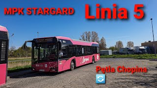 MPK Stargard, linia 5 - Solaris Urbino 12 IV #854