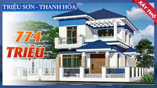 Sở Hữu Ngay Biệt Thự 2 Tầng Chỉ 774 Triệu