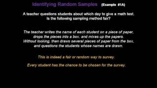 Populations and Samples - Konst Math