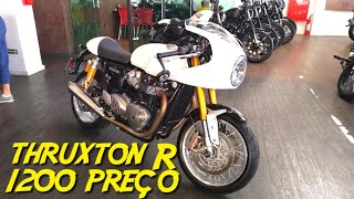 thiumph thruxton R 1200 preco exclusiva motos divinopolis