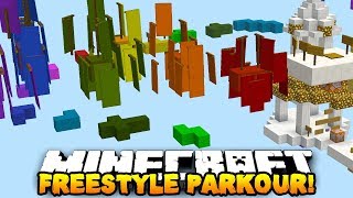 CEA MAI TARE HARTA !! Minecraft Parkour Map Romania (Freestyle II)