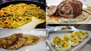 Cooking With Ral - EASTER DINNER IDEAS (Suya Encrusted Stuffed Beef Flank) - #RalCooks