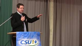 Rede - Stephan Stracke, MdB (CSU), beim Neujahrsempfang der CSU Kaufbeuren am 25.01.2019