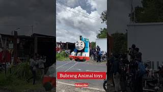 kereta api panjang berubah menjadi Thomas #shorts #viral #keretaapiindonesia