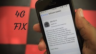 iOS 12.1.1 4G fix