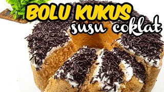 CARA MEMBUAT BOLU KUKUS SUSU DANCOW - dengan 1 sachet susu dancow bisa bikin bolu yg lembut banget !