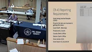 September 2, 2020 Commissioners Court Regular Term Meeting