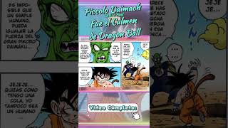 Piccolo Daimaoh Y Los Pequeños Detalles En La Saga Culmen De Dragon Ball