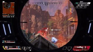 Killing teamers with Kraber - Apex Legends