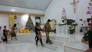 Ibadah & Perayaan Natal Kunjungan Jemaat GKE Anugerah Sungai Durian Tgl 04 Desember 2024