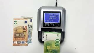 Xindabill USD EUR Value Money Counter Detector