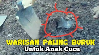 PESAN PETANI: Jangan Kau Wariskan Sampah Untuk Anak Cucumu