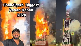 Panchkula Ravan Dahan 2024 | Duniya Ka  Sabse Bada Ravan 2024 | Chandigarh Ravan 2024